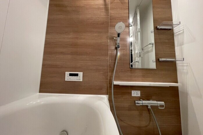 守口市八雲北町で浴室（お風呂）のリフォーム下部